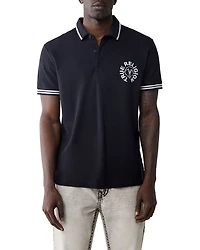 Buddha Face Polo Shirt