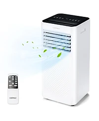 Costway 8000 Btu Portable Air Conditioner 4-in-1 Ac Unit with Cool Fan Dehum Sleep Mode