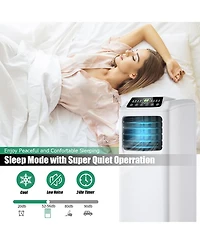 9,000 BTU Portable Air Conditioner & Dehumidifier Function Remote w/ Window Kit