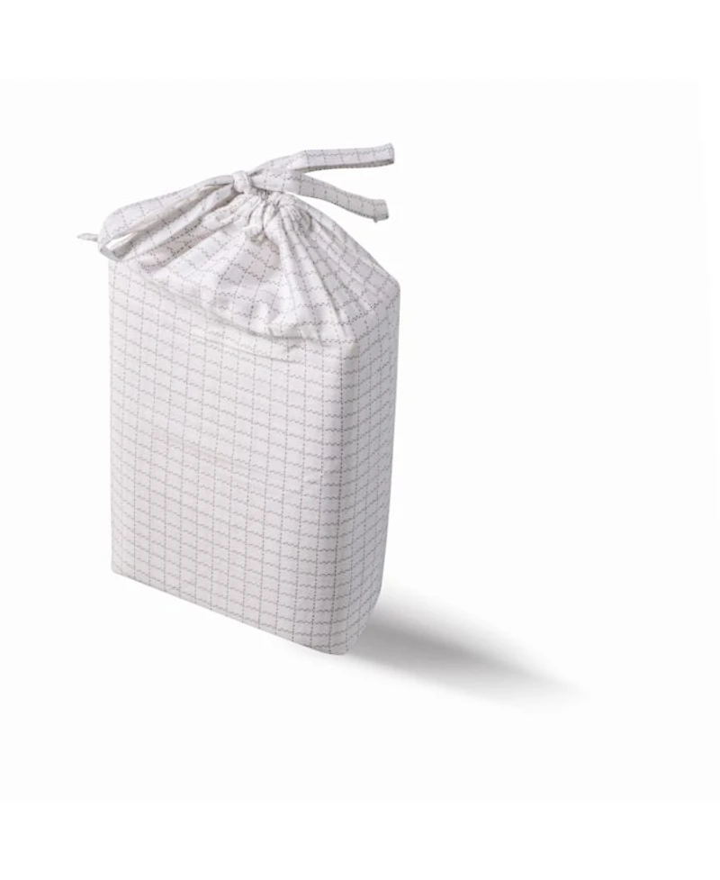 Oxford 3 Piece Crib or Toddler Bed Duvet Cover Set in Pouch