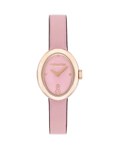 Sammy Pink Ribbon Breast Cancer Awareness Watch, 22.5mm