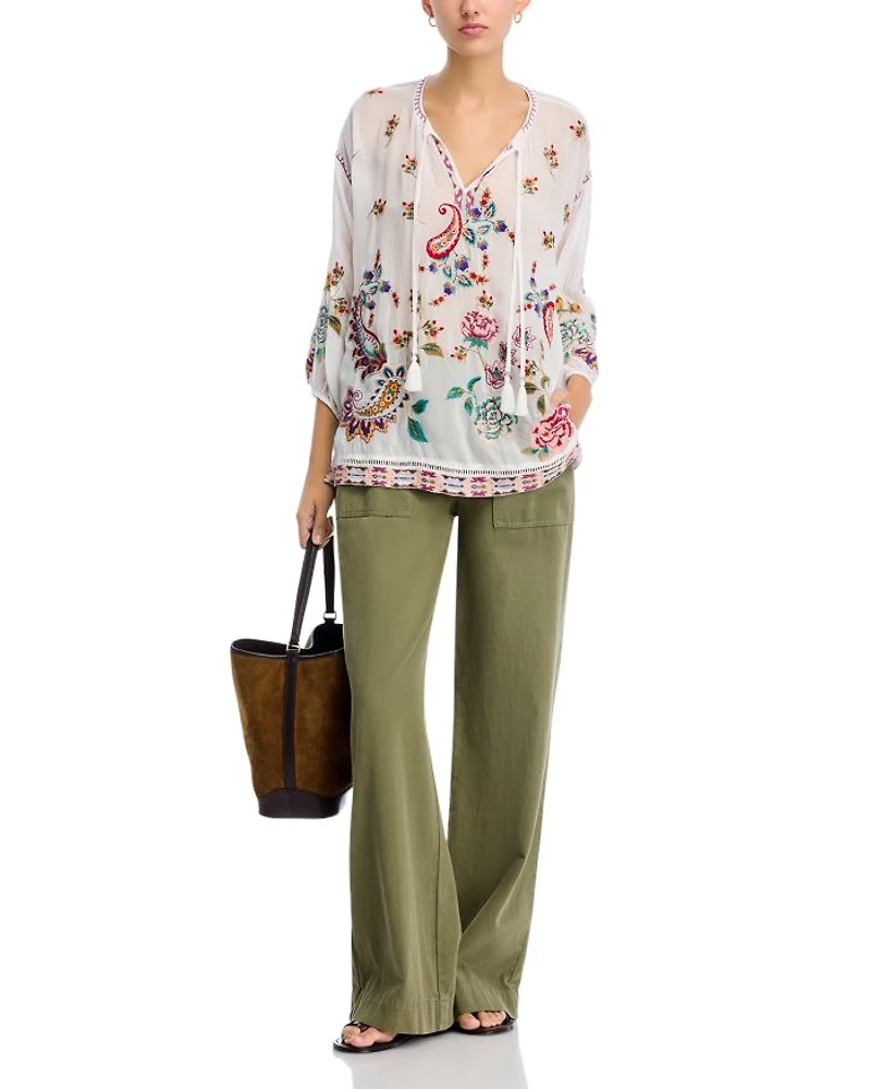 Margot Embroidered Blouse