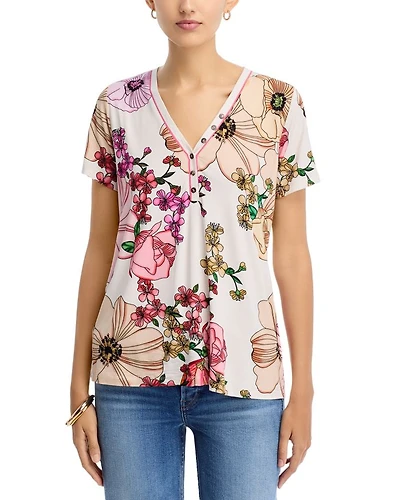 The Janie Favorite Floral Tee