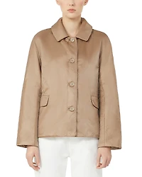 Max Mara Collared Quilted Jacket
