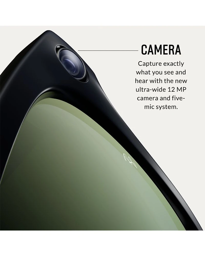 Meta Wayfarer Square AI Glasses, 50mm