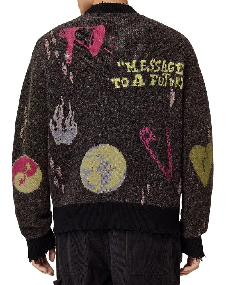 Emotive Oversized Cardigan