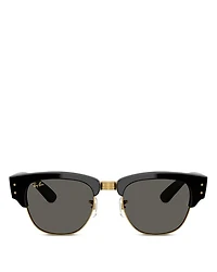 Mega Clubmaster A$AP Rocky Blacked Out Collection Square Sunglasses, 53mm