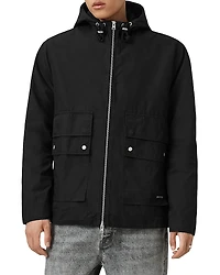 Allsaints Morton Relaxed Fit Hooded Jacket