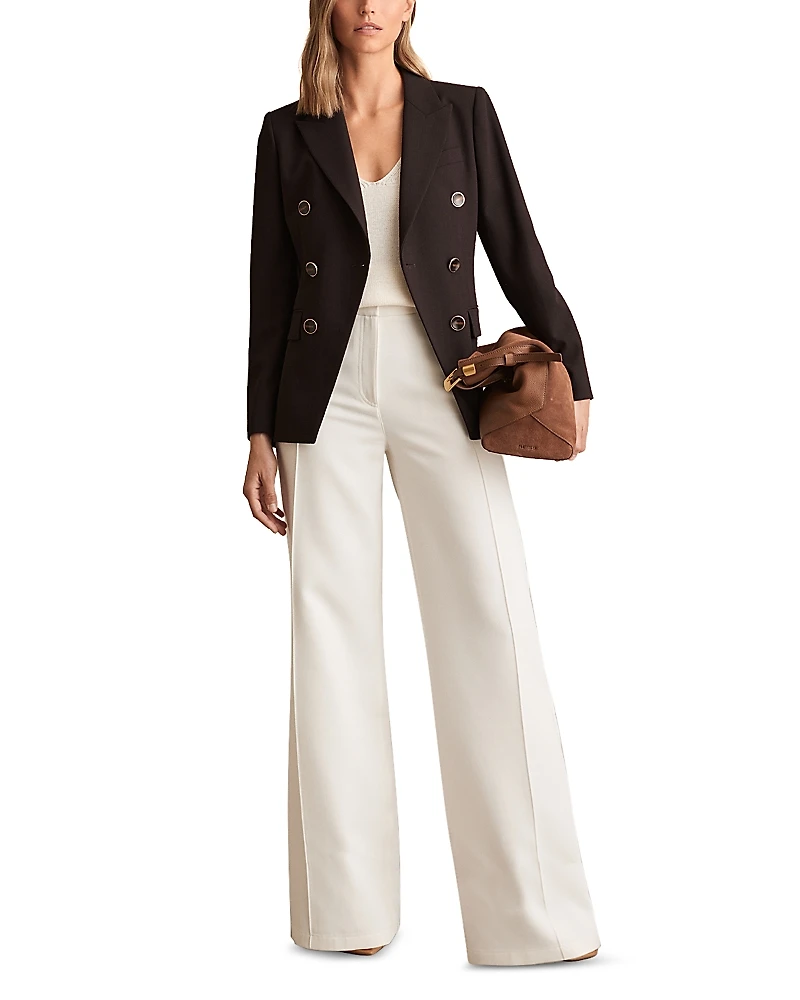 Reiss Petite Dna Double Breasted Blazer