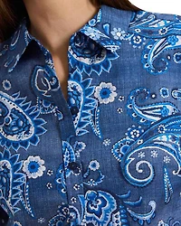 Hampton Paisley Print Shirt