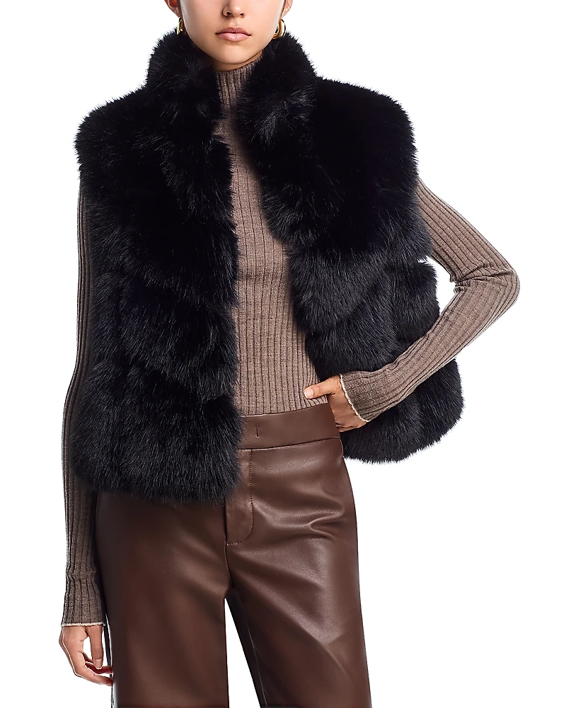 Generation Love Rosario Faux Fur Vest