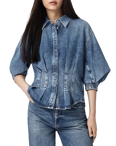 Allsaints Nancy Denim Shirt