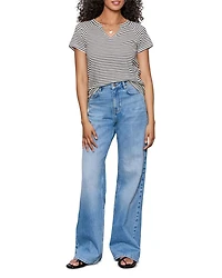 Notch Neck Tee