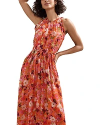 Zelah Floral Print Maxi Dress
