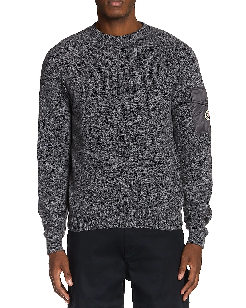 Moncler Wool Cashmere Pocket Sweater