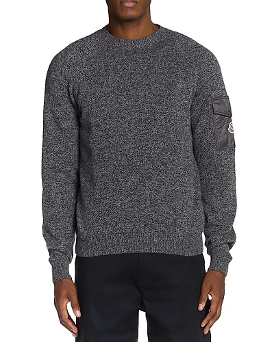 Moncler Wool Cashmere Pocket Sweater