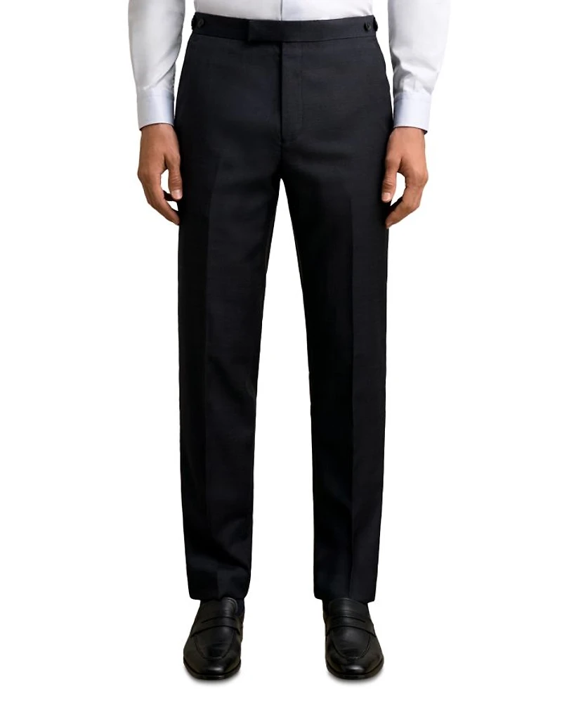 Reef Slim Fit Prince of Wales Check Wool Trousers