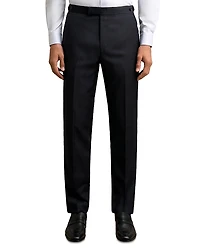 Reiss Reef Slim Fit Prince of Wales Check Wool Trousers