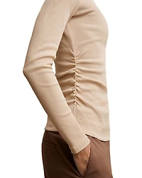 Ribbed Long Sleeve Tee
