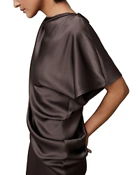 Kenzie Drape Midi Dress