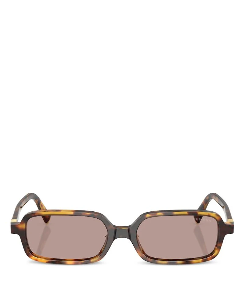 Regard Rectangle Sunglasses, 52mm