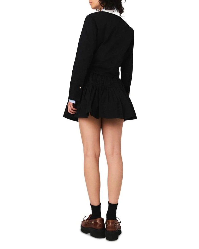 Mini Elasticated Waist Skirt
