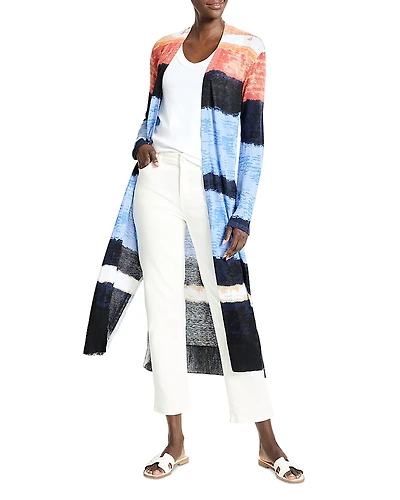 Nic+Zoe Painted Peninsula Open Front Cardigan