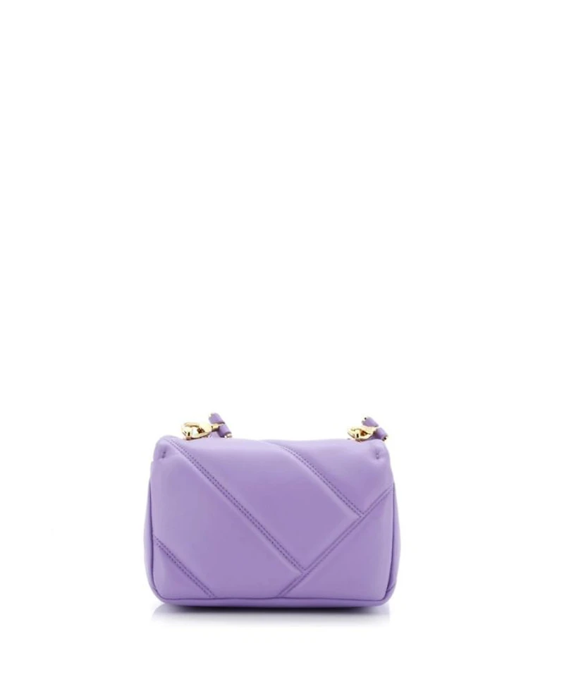 Serpenti Cabochon Messenger Bag Diagonal Quilted Leather