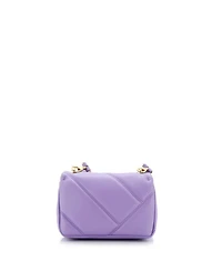 Serpenti Cabochon Messenger Bag Diagonal Quilted Leather