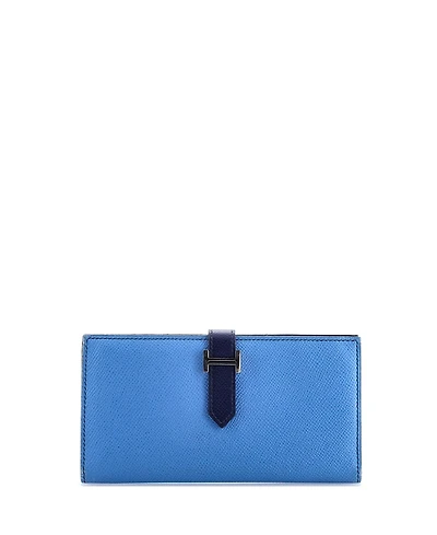Pre-Owned Hermes Long Bearn Wallet Epsom