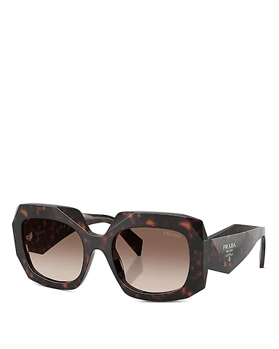 Prada Square Sunglasses, 55mm