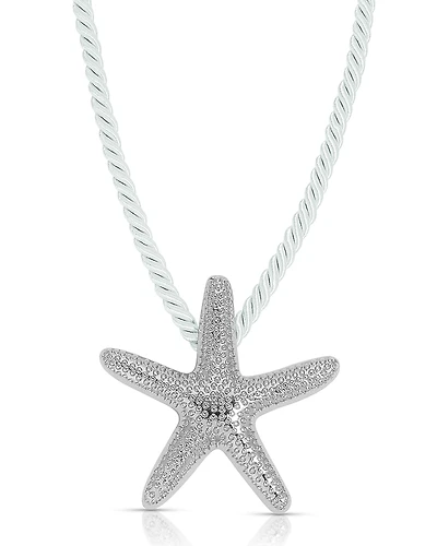 Ettika Starfish Statement Pendant Necklace, 16-19