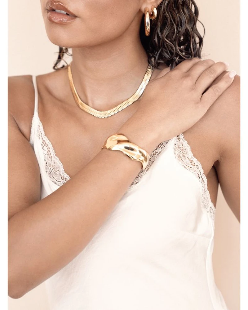 Wavy Days Cuff Bracelet