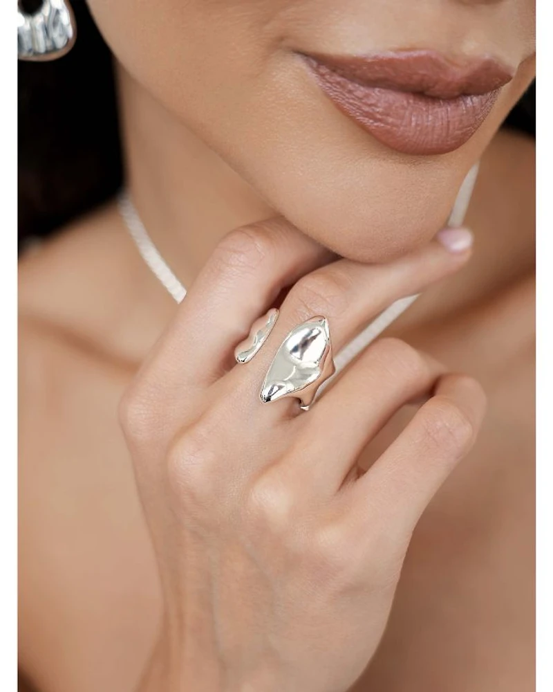 Ettika Liquid Luxe Open Ring