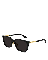 Bottega Veneta Rectangle Sunglasses, 57mm