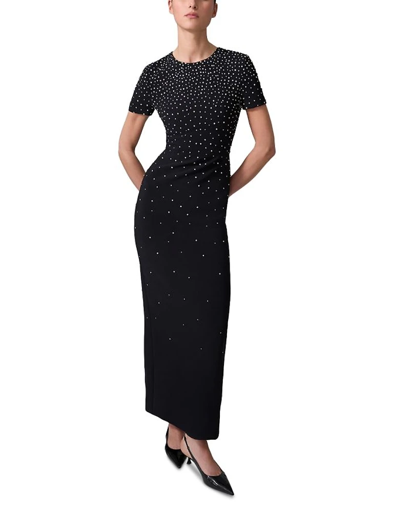 Embellished Column Gown