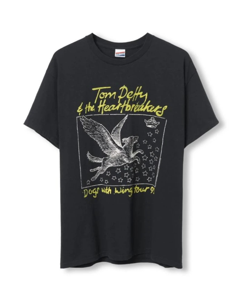 Unisex Tom Petty Dogs With Wings Tour '95 Flea Market Tee