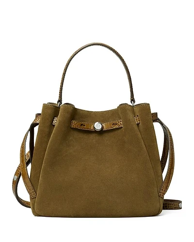 Romy Suede Bucket Bag