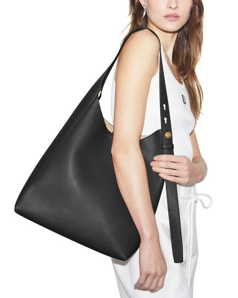 Romy Leather Hobo Bag