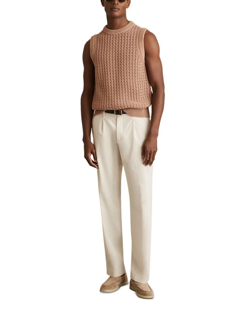 Bryant Crochet Sweater Vest
