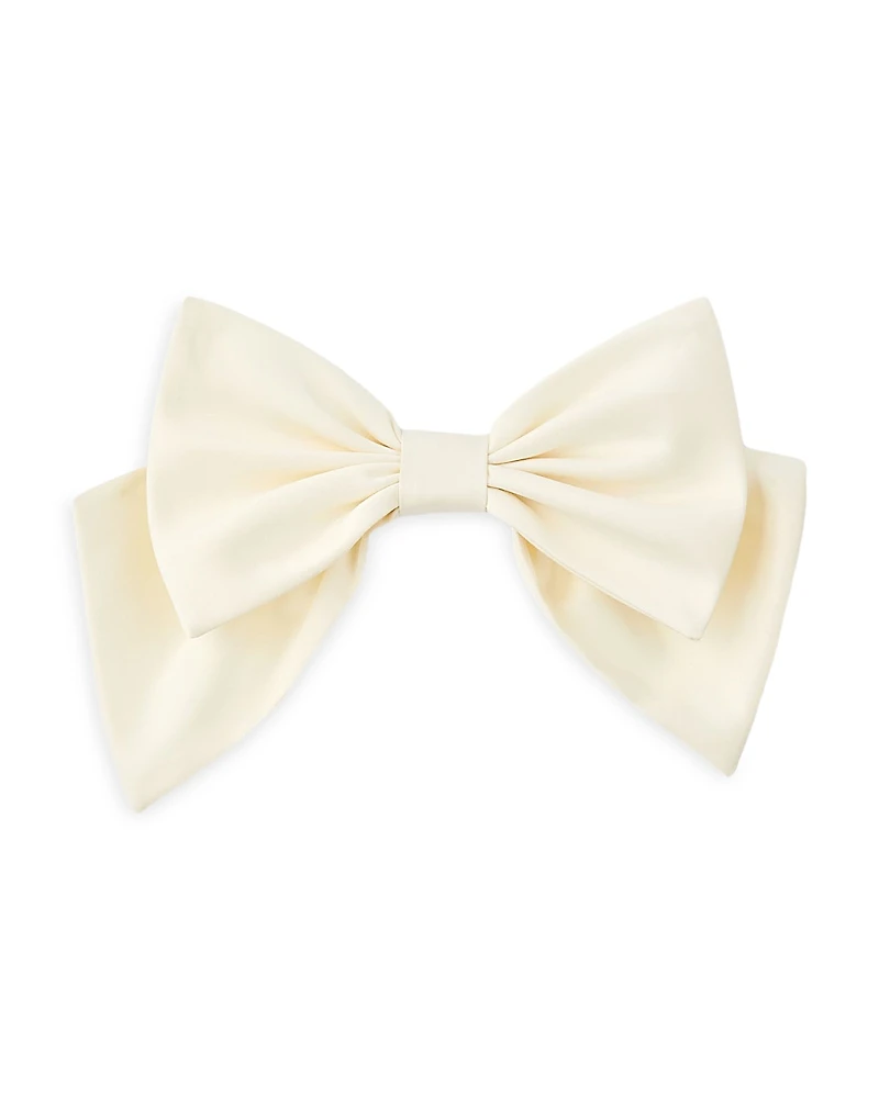 Sandro Satin Bow Barrette