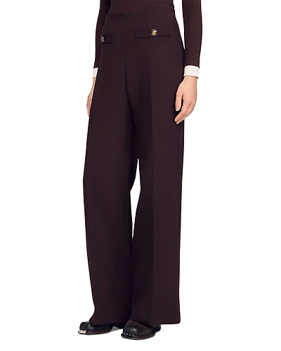 Sandro Flared Trousers