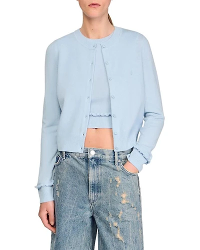 Emile Ruffled Cardigan
