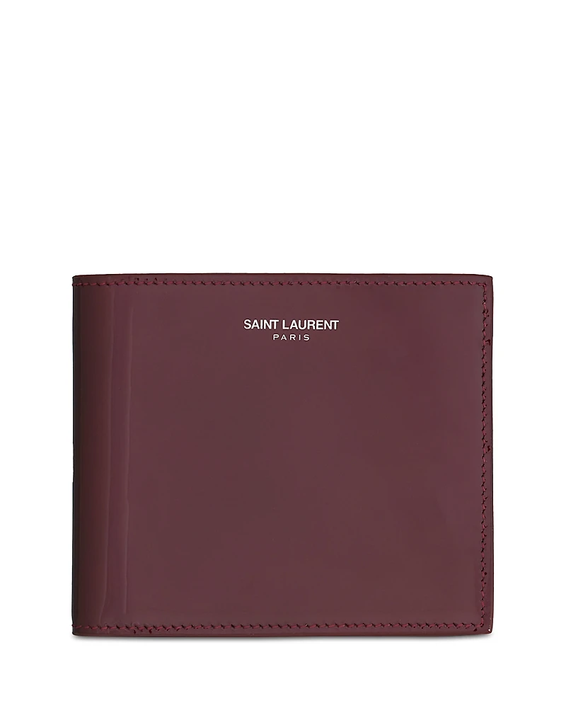 Saint Laurent Leather Bi-fold Wallet