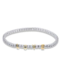 Aqua Love Cubic Zirconia Stretch Bracelet - Exclusive