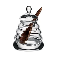 William Yeoward Crystal Classic Honey Jar and Spoon