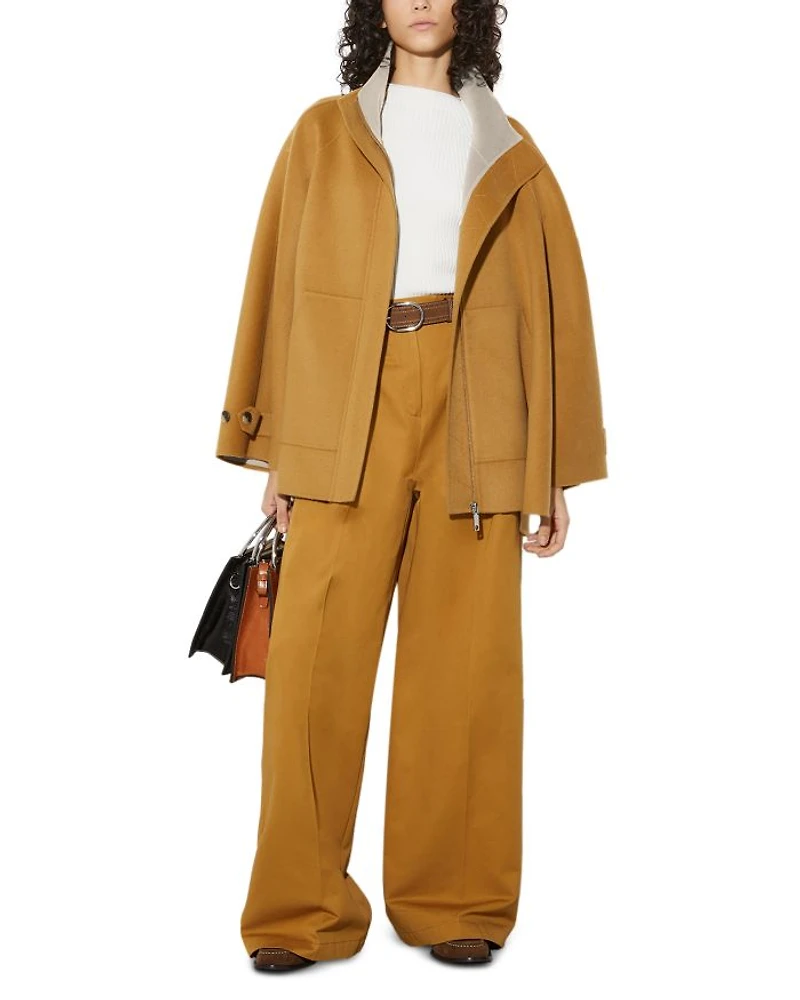 Wool A Line Jacket