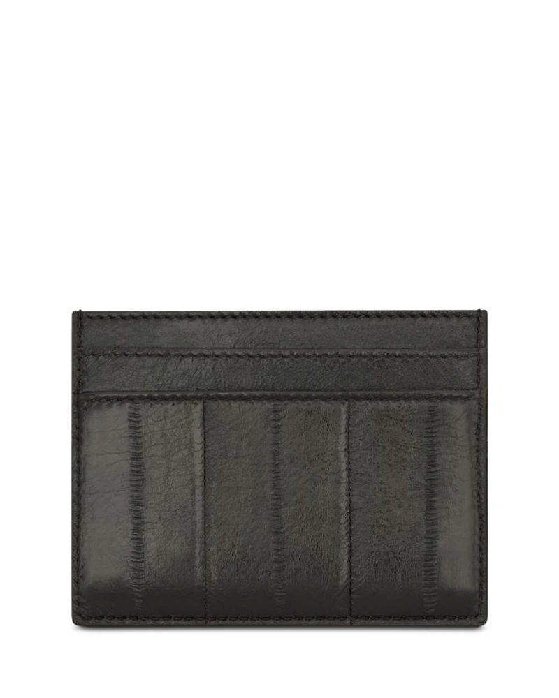 Eel Leather Card Case