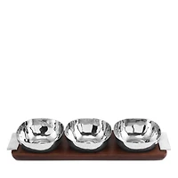 Reflective Triple Bowl