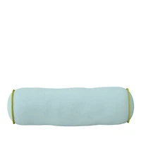 Two Toned Round Bolster Pillow, Queen 36"
